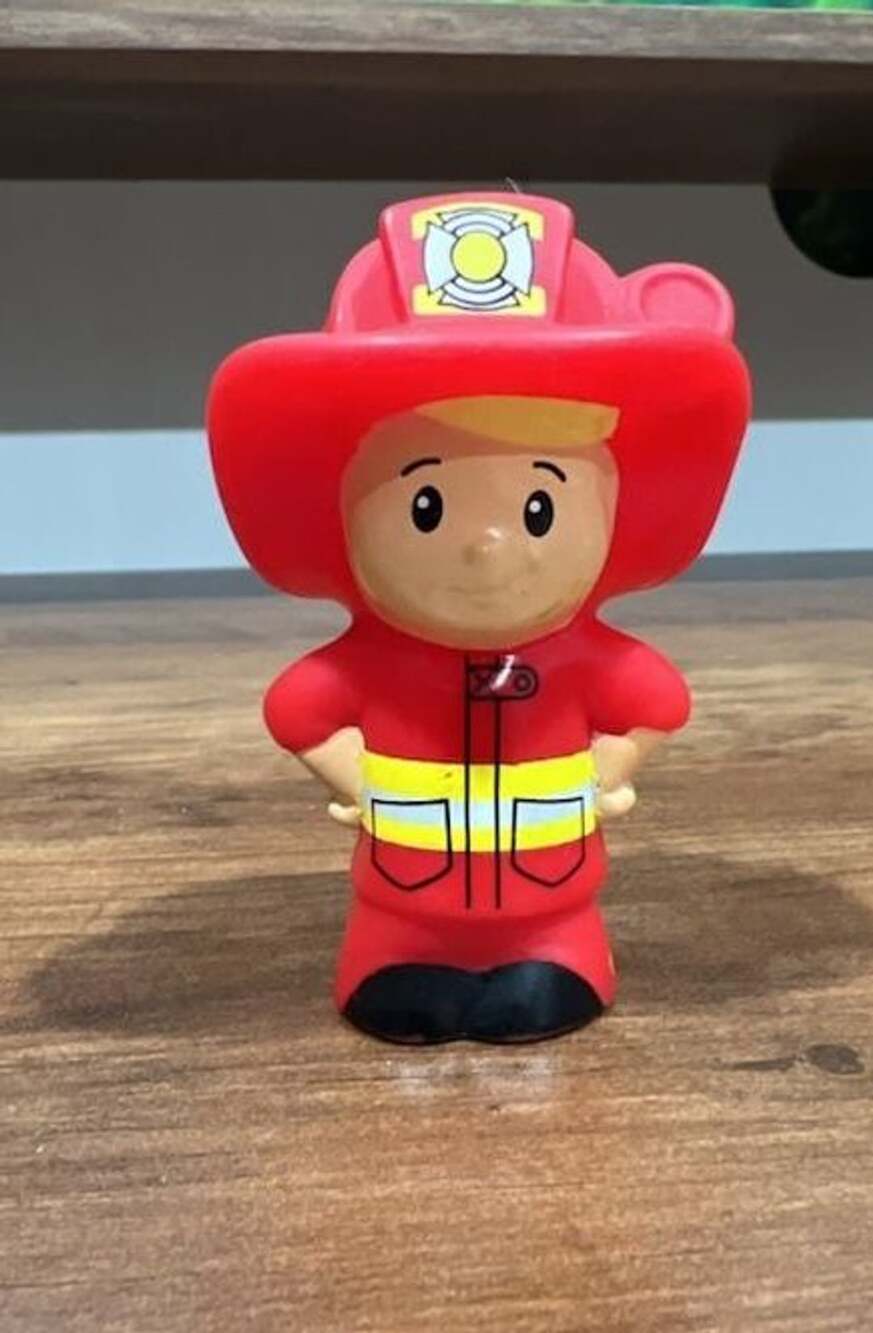 Fisher-Price Little People Firefighter Fire Rescue Figure